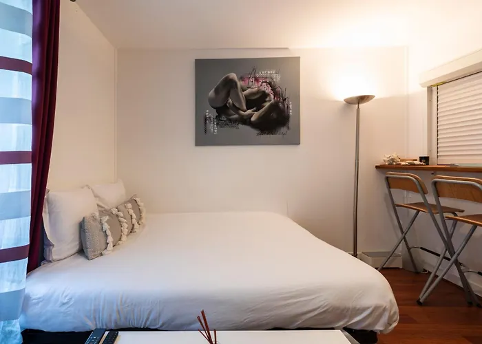 Montmartre-Appartement Climatise -3Min Sacre-Coeur
