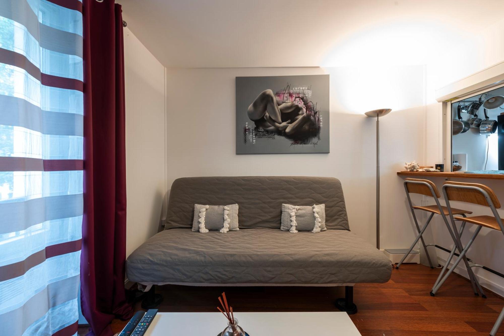 Apartamento Montmartre-appartement Climatise -3min Sacre-coeur *